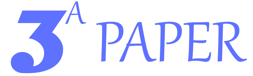 3a paper logo